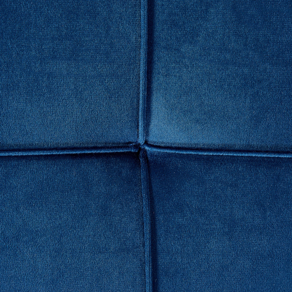 Chaise longue Blu e Azzurra versione sinistra Trapuntata Bottoni Spessamente Imbottiti Mobili Soggiorno versione sinistra
