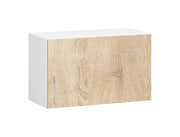 Mobile da cucina pensile sistema AKORD LIMA Bianco 60 cm 1 anta inserto frontale Sonoma Quercia 60x30,5x29 cm