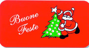 1pz zerbino "buone feste" cm.40x67 cod:ferx.50343