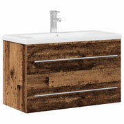 Mobile Lavabo | Armadio per Lavabo da Bagno Legno vecchio 80 x 38,5 x 48 cm