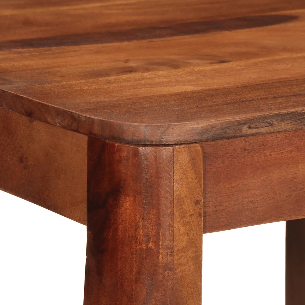 Tavolo da Bar 60x60x107 cm in Legno Massello di Acacia 4102370