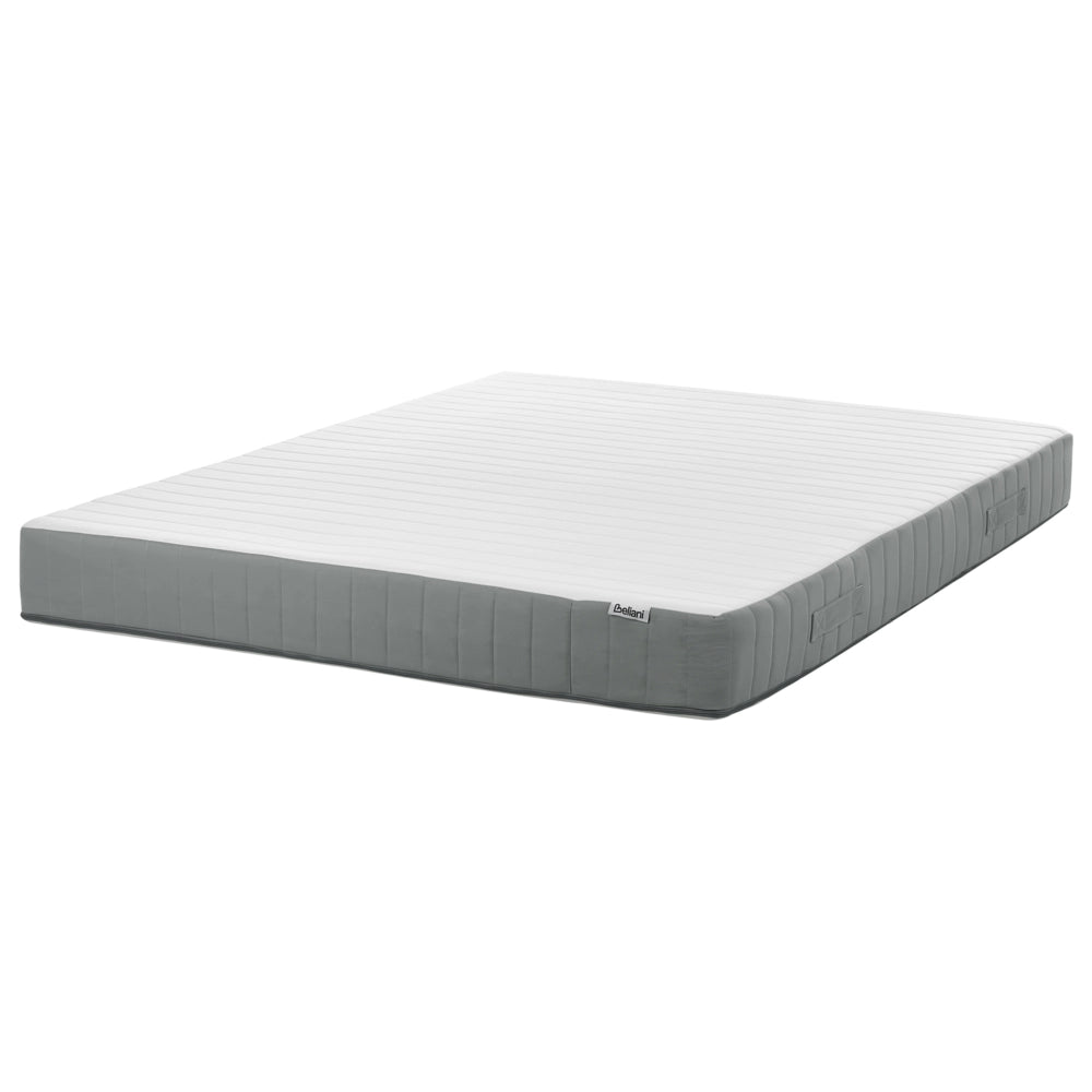 Materasso a molle insacchettate EU matrimoniale con maniglie imbottitura in memory foam rivestimento rimovibile 160 x 200 cm Rigido Design moderno trapuntato