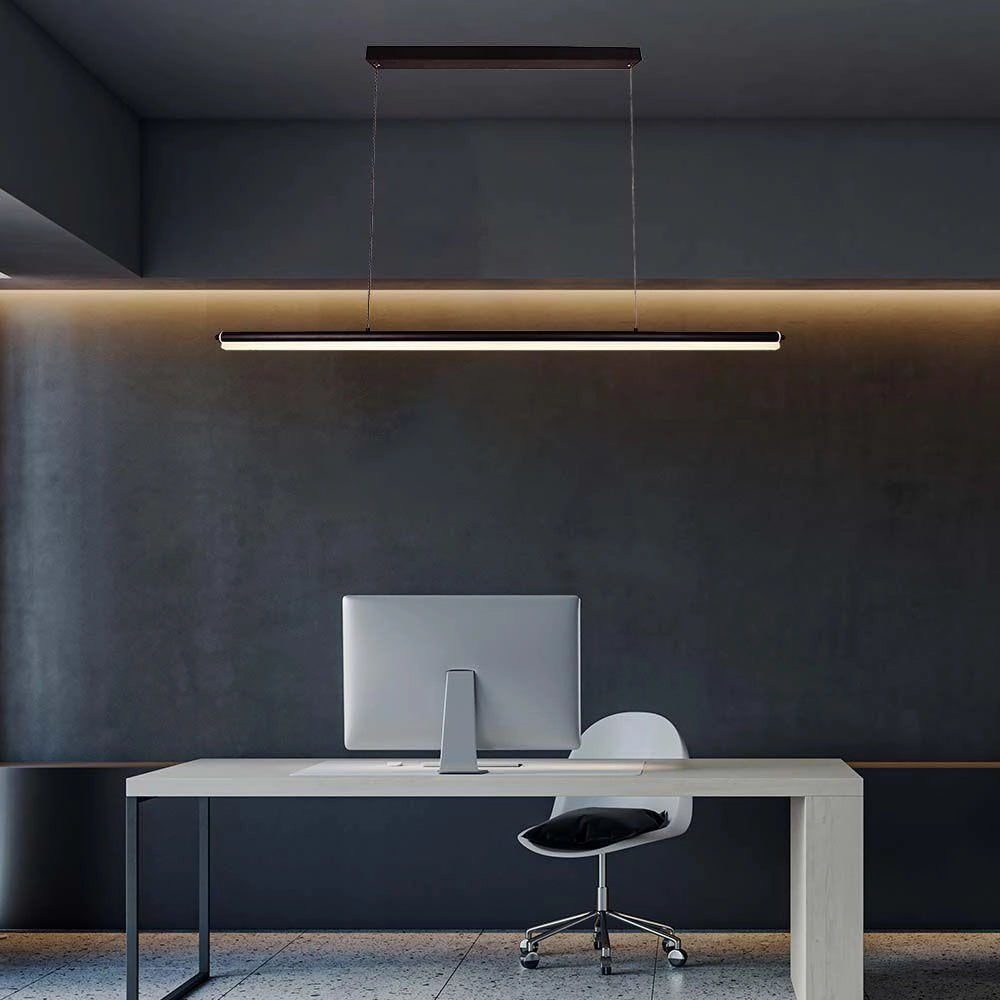 Sospensione LED lineare V-TAC VT-6129 23W 4000K nera
