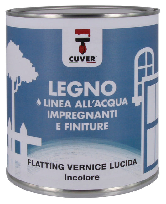 flatting aqquaver lucida incolore per legno ml 750 cod:ferx.94973