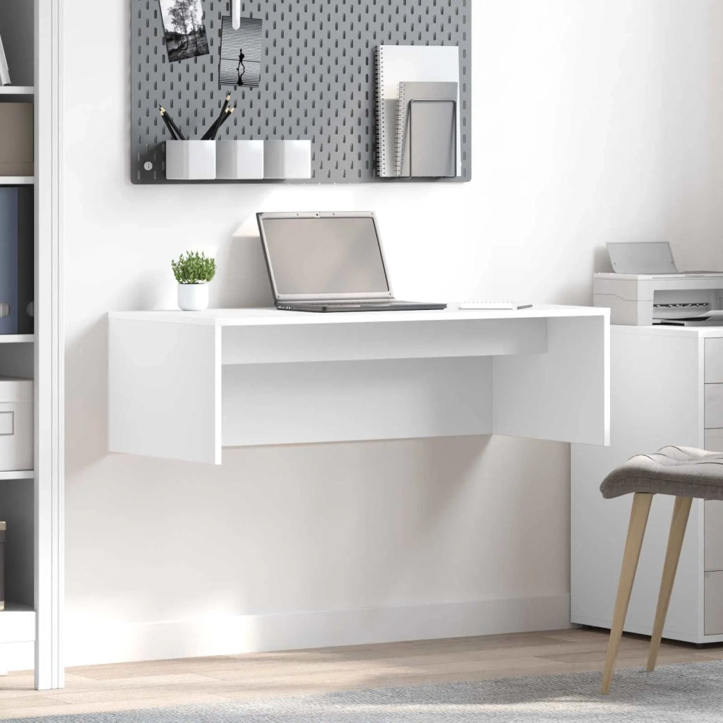 Scrivania a parete Bianco 100 x 45 x 30 cm Legno multistrato 891400