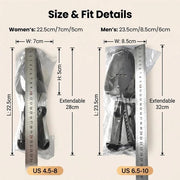 Sostituto di forma per scarpe - Organizzatore - Protezione - Adattabile - Per donne/uomini - Lunghezza 22-32cm - Supporto per scarpe