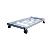 Carrello Portavasi tubo rettangolare