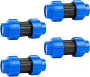 Connettore Premium PE a vite MDPE - 20 mm - Connettore rapido e facile - 4 pezzi