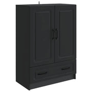 Credenza Nero 66 x 34,5 x 92 cm Legno ingegnerizzato