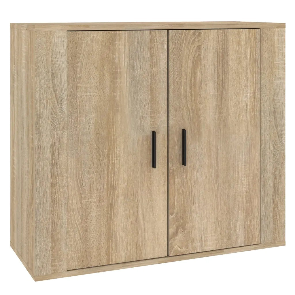 Credenza Rovere Sonoma 80x33x70 cm in Legno Multistrato 816563