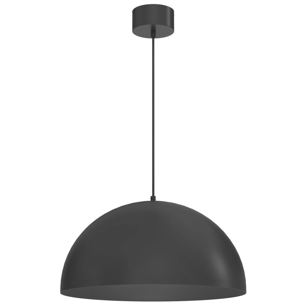 Lampada sospesa Sola nera 1xE27 50 cm Luminex