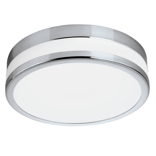 Plafoniera Moderna Led Palermo Acciaio Cromo 3 Luci Led Integrato 5,7W