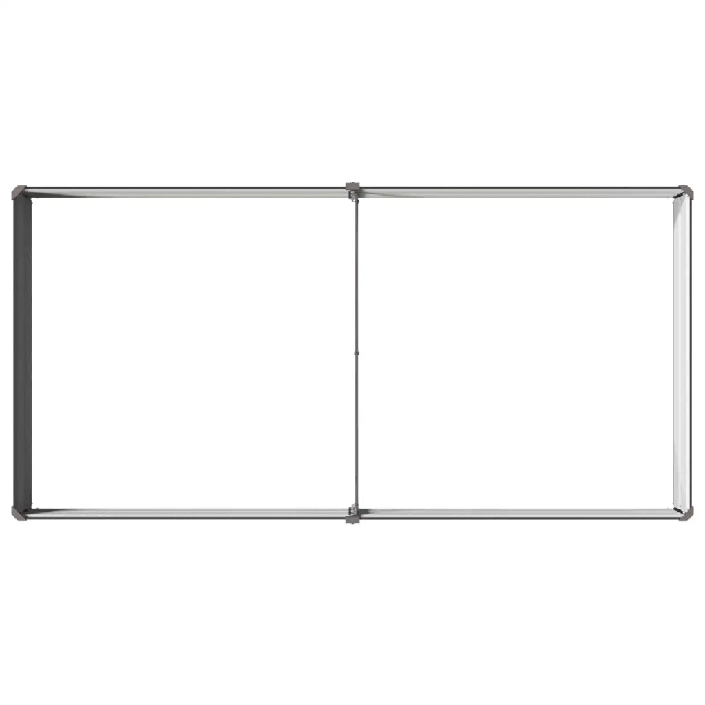 Letto rialzato da giardino Antracite 160 x 80 x 24 cm 8006477