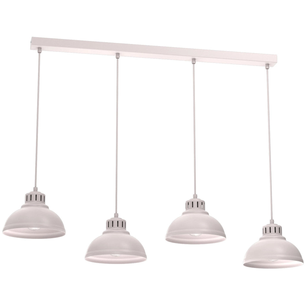 Lampada sospesa Sven 4xE27 kaschmir metallo Luminex