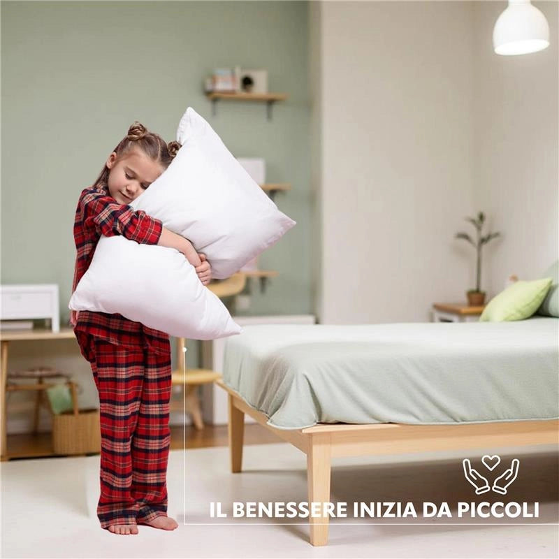 HYDRA VIVA COPPIA CUSCINI GUANCIALE ANALLERGICO TRAPUNTATO PER CAMERA DA LETTO