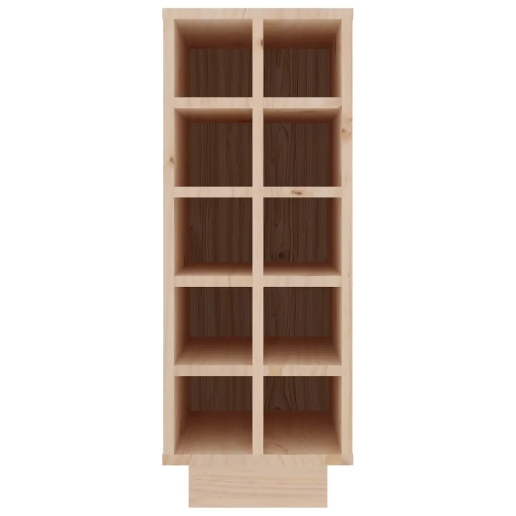 Portabottiglie 23x34x61 cm in Legno Massello di Pino cod mxl 54197