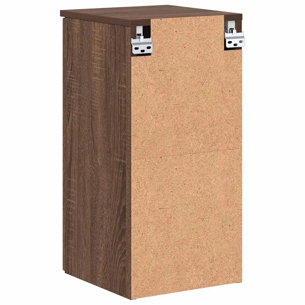 Mobile da Bagno con porta Rovere Marrone 30 x 31,5 x 61 cm 883351