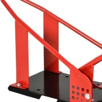 Cavalletto Alzamoto Anteriore in Metallo per Moto max 450kg con Sezioni Preforate, 27.5x51-69x34 cm