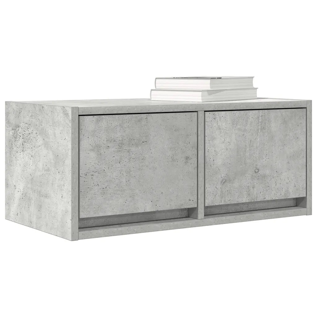 Mobile per TV Grigio Cemento 60x31x25,5 cm Legno Multistrato