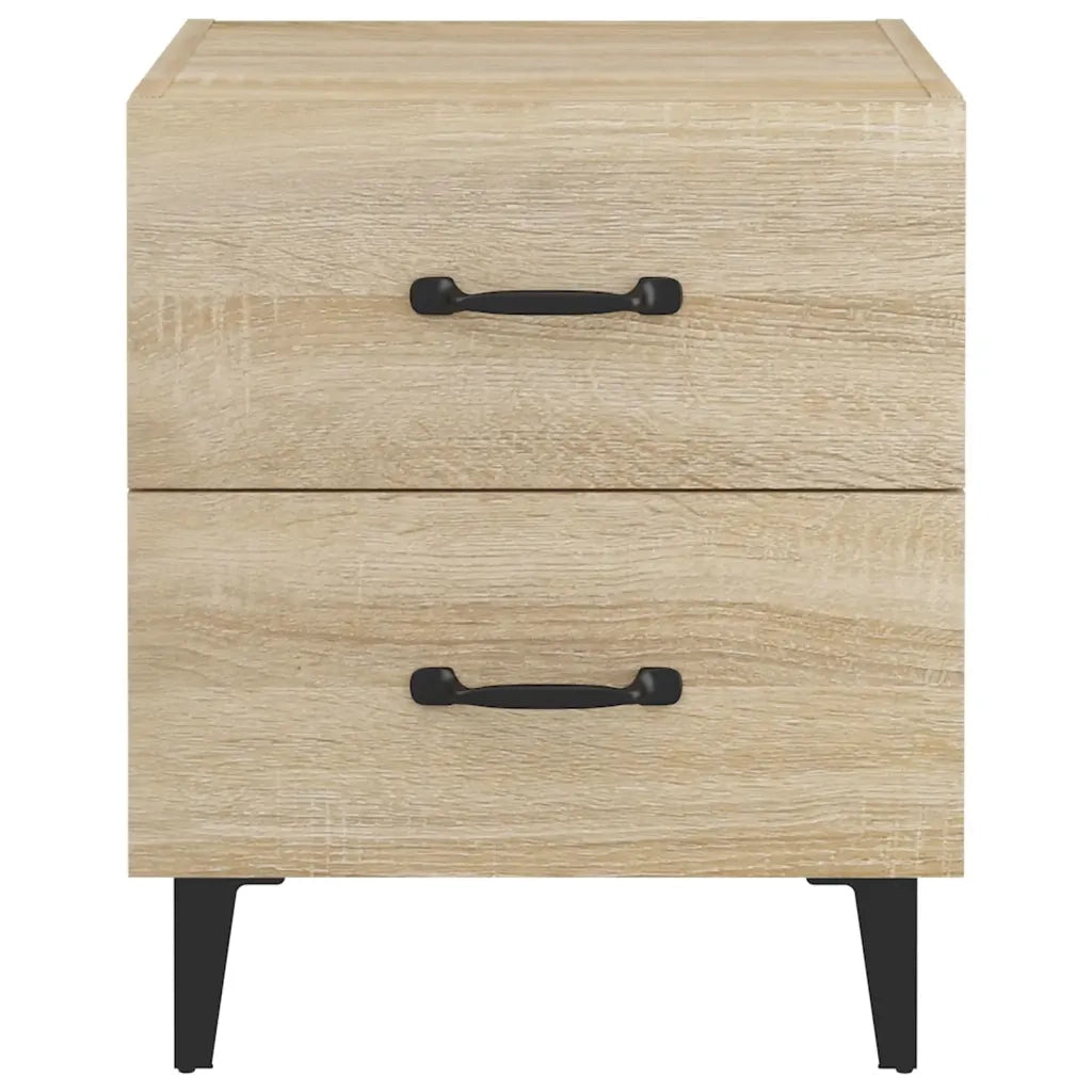 Comodini 2 pz in Rovere Sonoma 40x35x47,5 cm cod mxl 30568