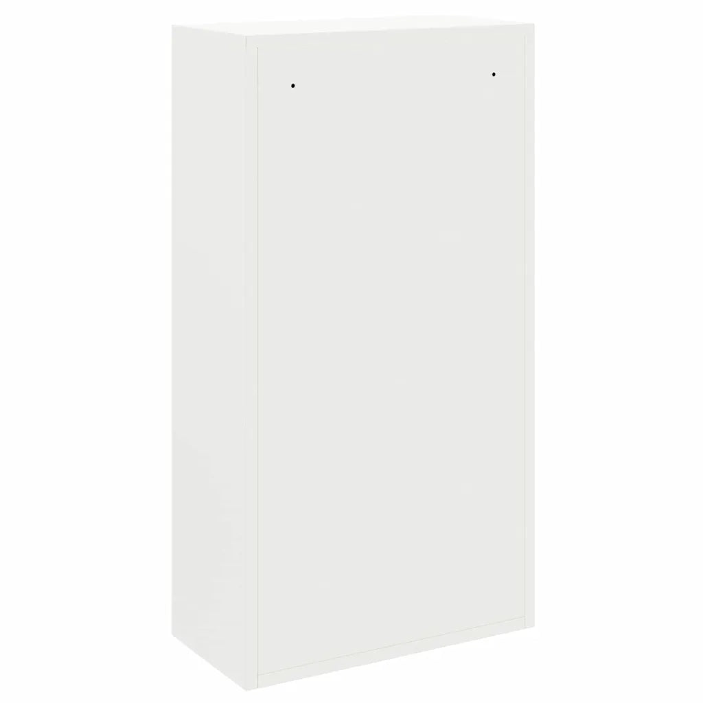 Cassetta per pacchi con porta Bianco 44 x 22 x 82 cm Acciaio CFW5268359