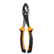 Trade Shop - Pinza Universale 10'' Impugnatura Ergonomica Antiscivolo Ganascia Seghettata 26cm -