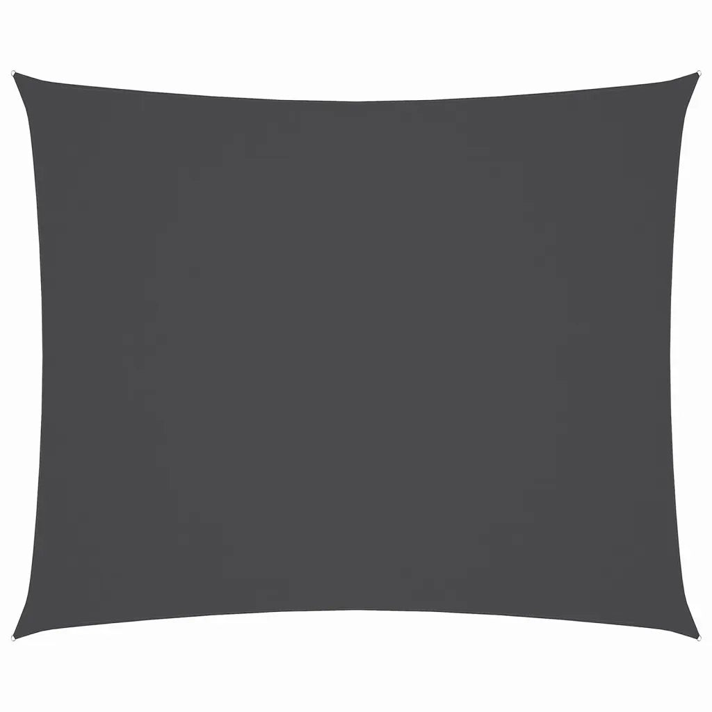 Parasole a Vela Oxford Rettangolare 3x4 m Antracite