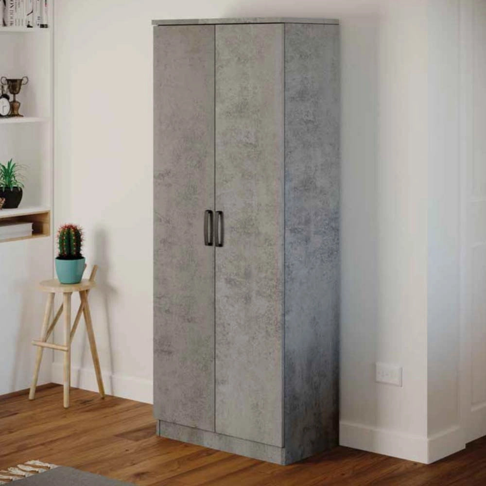 Armadio multiuso Gabriella  h.182x71x38 cm cemento
