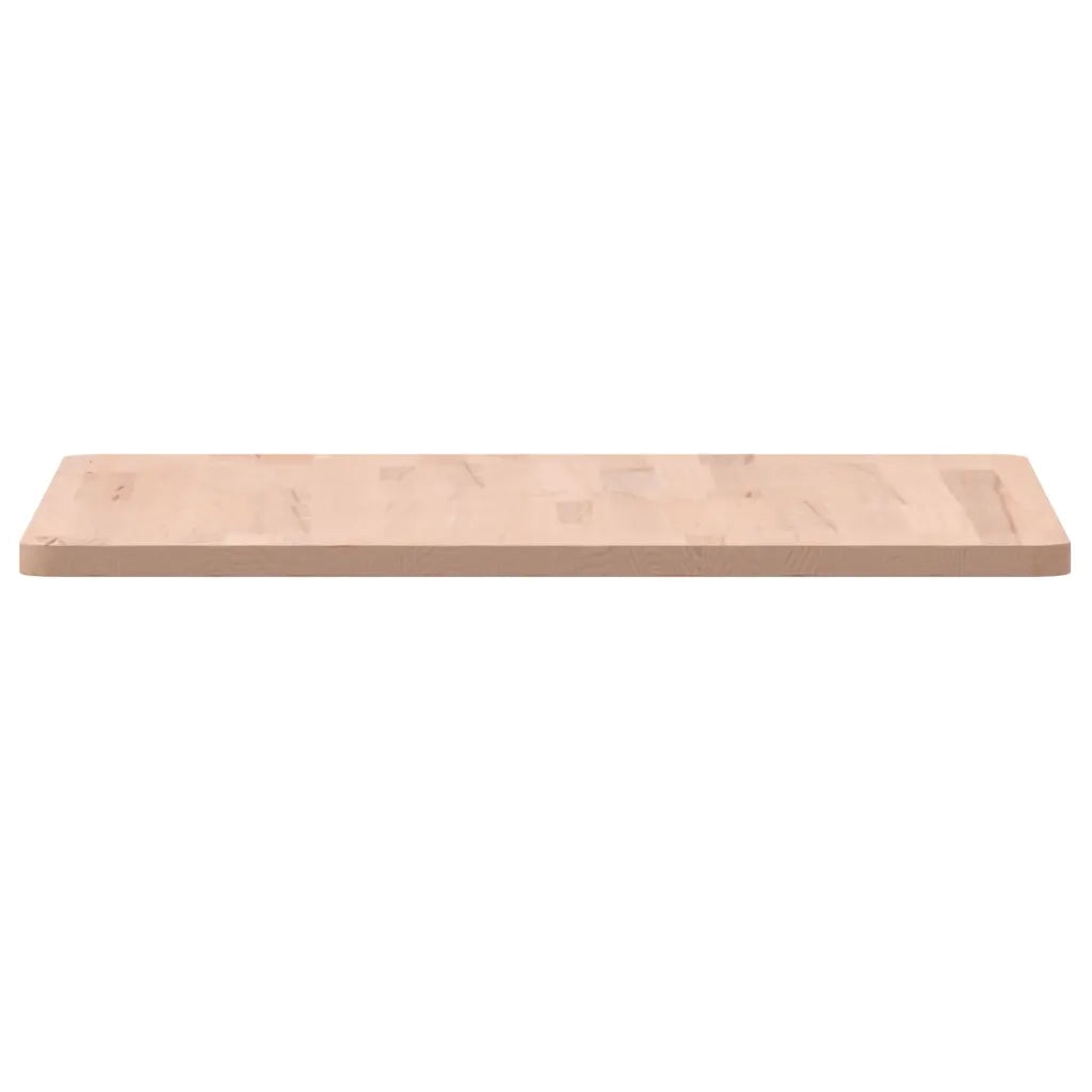 Piano per Tavolo | Superficie Tavolo | Piano Scrivania 50x50x1,5 cm Quadrato Legno Massello di Faggio