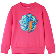 Felpa per Bambini Rosa Brillante 92cod mxl 84362