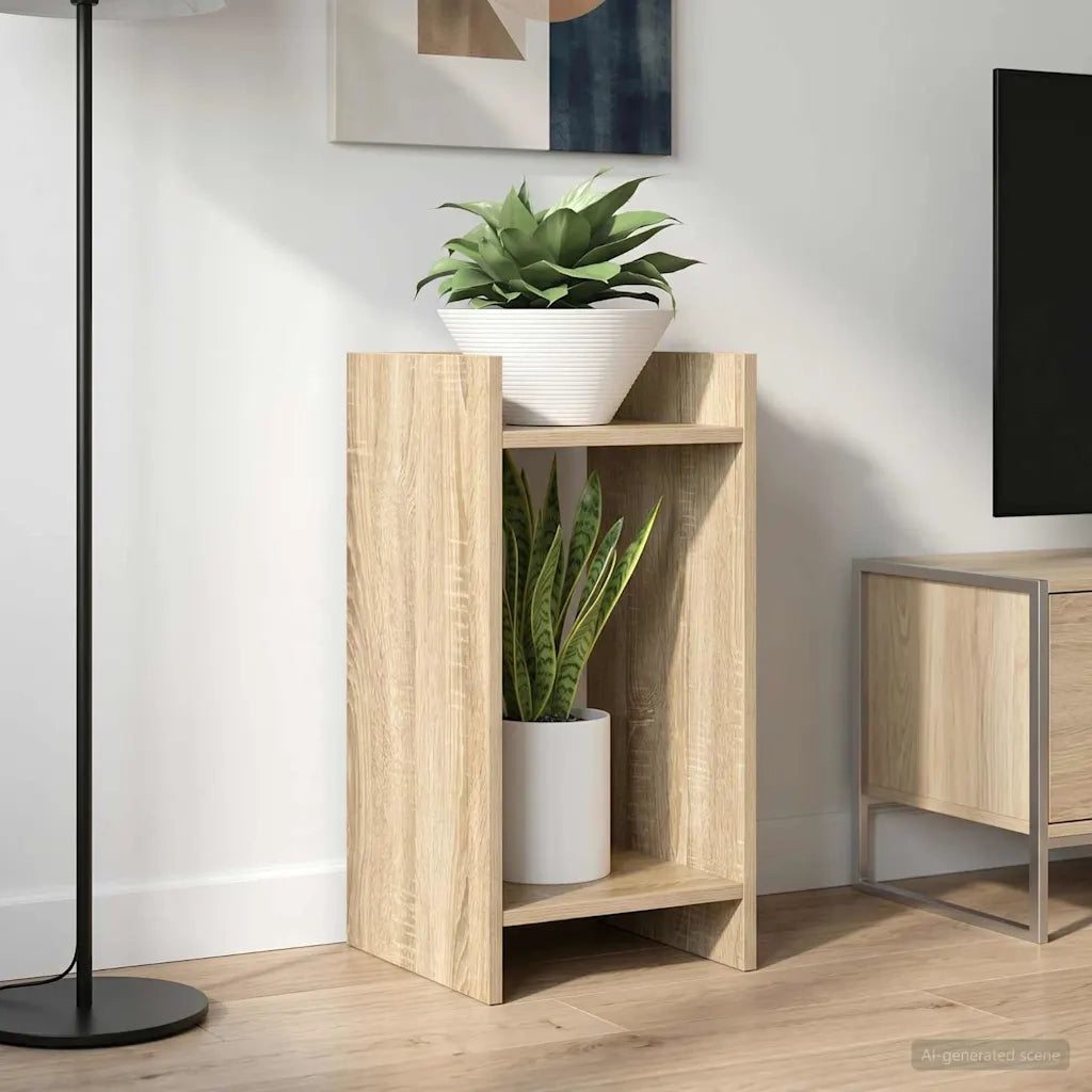 Supporto per piante 2 pcs Rovere Sonoma 30 x 30 x 60 cm