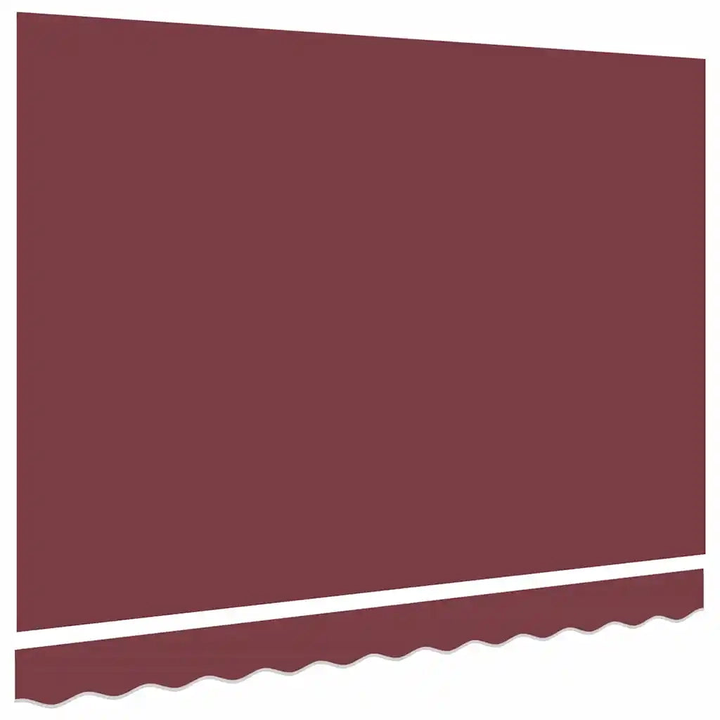 Telo di ricambio per tenda da sole Rosso Borgogna 3,5 x 2 m 42000444