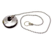 TAPPO CON CATENA A PERLINE E ANELLO- - ø mm.40 - 12 busta