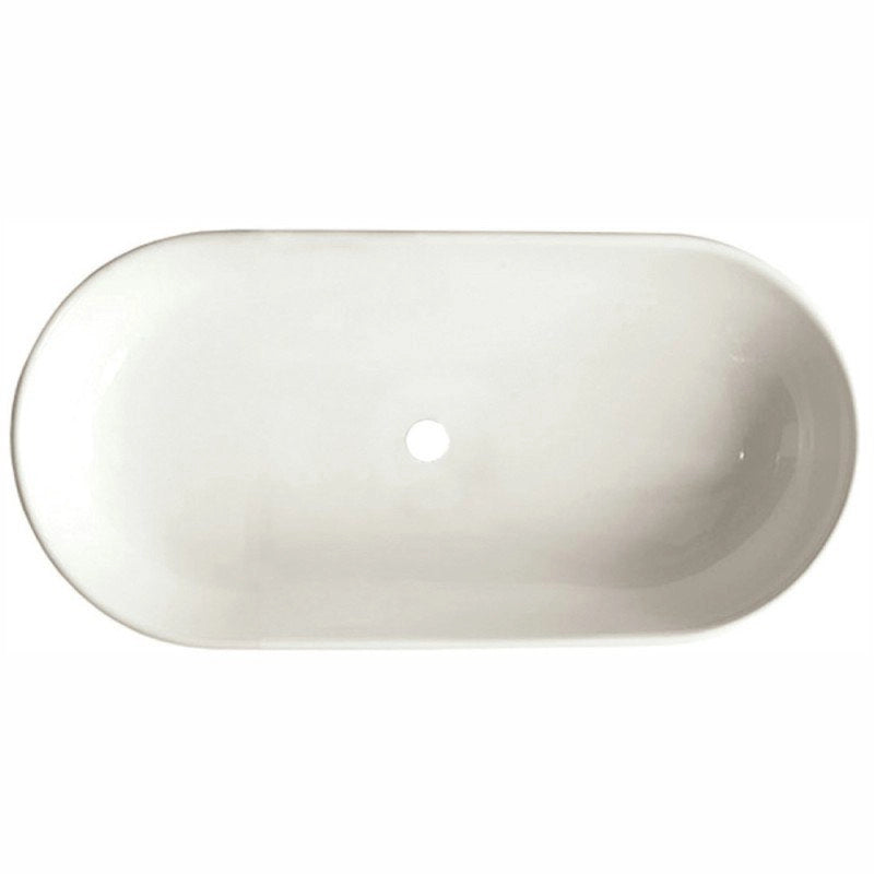 Lavabo appoggio 70 cm senza troppopieno Althea Cover Bianco