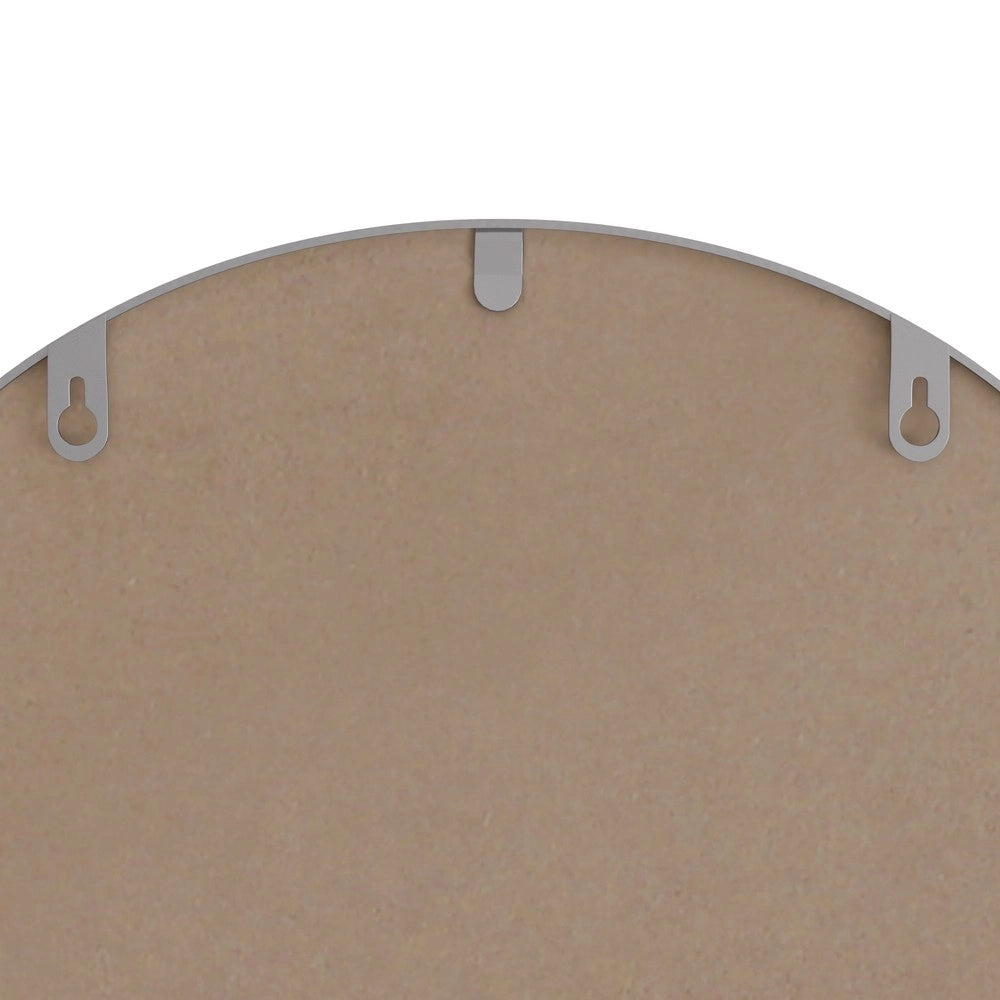 Specchio Rettangolare da Parete ¨C MINIMAL ¨C Cornice in Metallo Argento, 61x101 cm, Bagno e Soggiorno