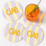 Set di 4 sottopanchine premium per bicchieri e tazze. Stilizzanti e robuste, antiscivolo, facili da pulire e termoresistenti. Ideali per la casa, l'ufficio e la ristorazione, design moderno.