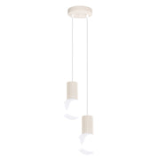 Lampada a sospensione HALO 2P beige