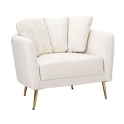 Poltrona Kiev Crema cm 88x77x74