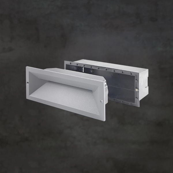 LAMPADA SEGNAPASSO DA INCASSO BIANCA A LED 13W 4000K 280 LUMEN MASK SOVIL