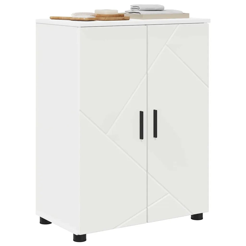 Mobile da Bagno con archiviazione Bianco 60 x 35 x 80 cm 883304