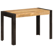 Tavolo da Pranzo 120x60x76 cm in Legno Massello di Mango