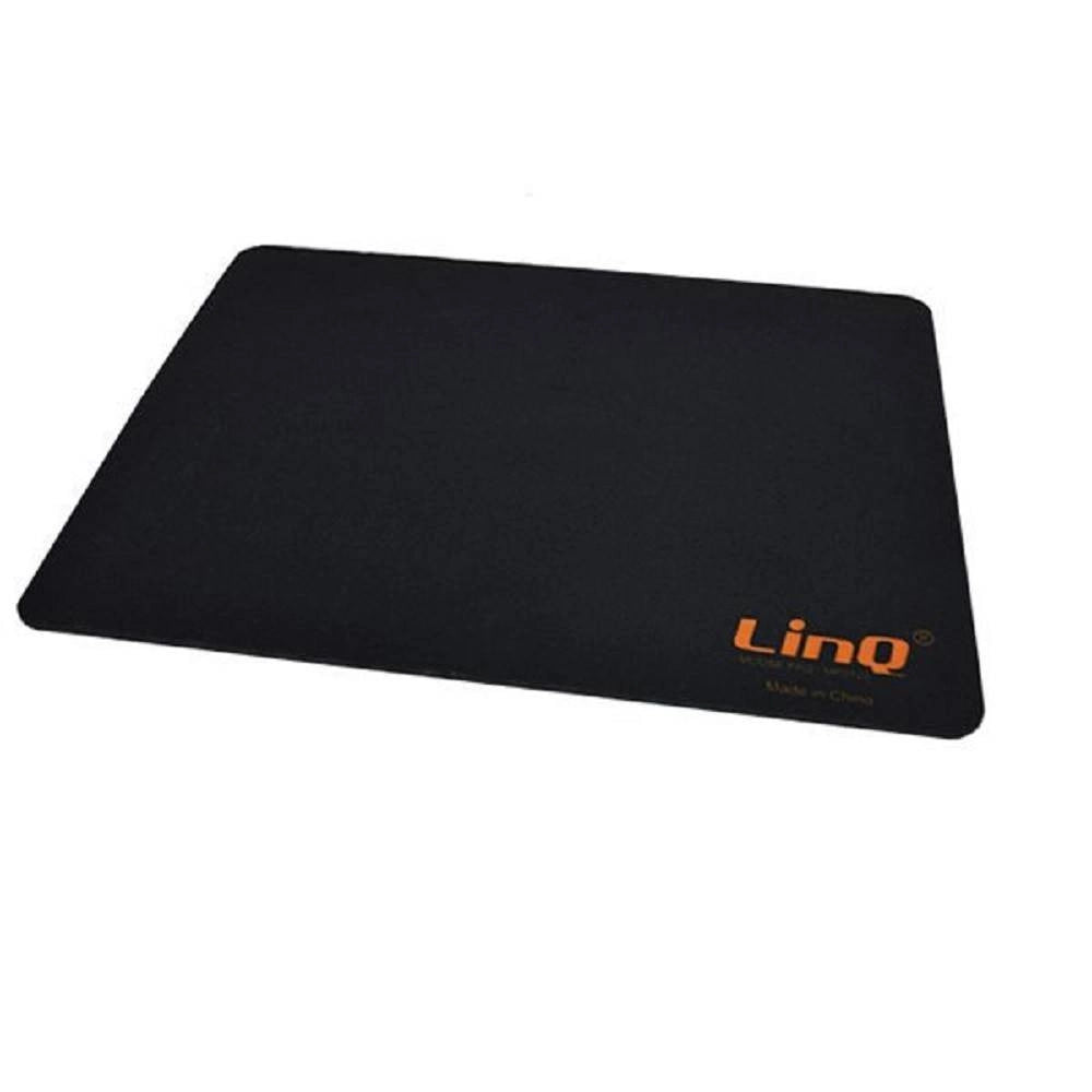 Trade Shop - Tappetino Mouse Nero Mouse Pad 26x21x0,2cm Antiscivolo Poggiapolso Pc Mp2125 -