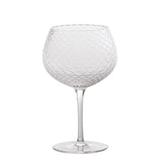 Veneziano Set 4 Calici Mixology Balloon 52 cl in Vetro Sonoro Superiore Soffiato a Bocca, Trasparente per Cocktail Gin Tonic e Pimm's Design Premium