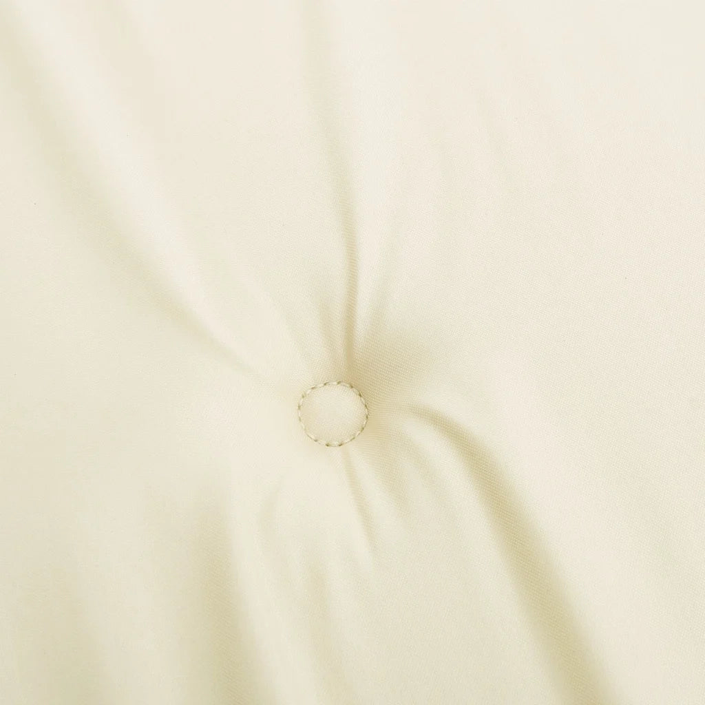 Cuscino per Panca Crema 150x50x4 cm in Tessuto Oxford 43199