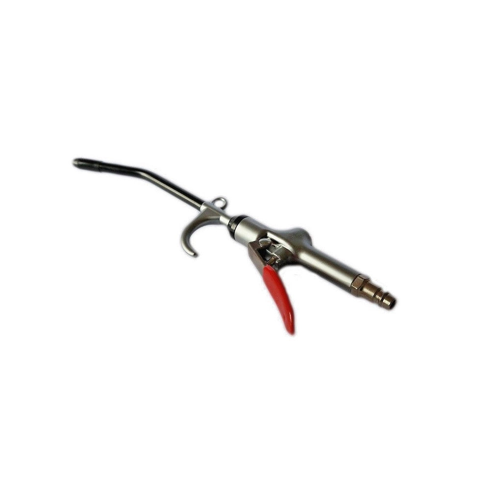Trade Shop - Pistola Soffiaggio Aria Compressa Per Compressore Innesto Rapido Canna 120mm -