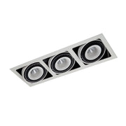 Faretto incasso Italux Alesso LED 54W orientabile bianco
