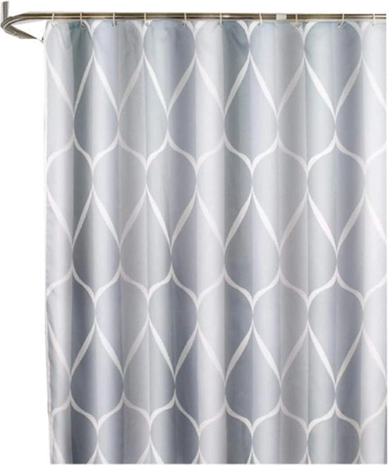 Douchegordijn Anti-Schimmel e Acqua, 1 pezzo, 120 x 200 cm, 100% Poliestere