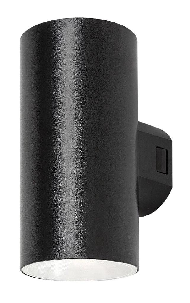 Applique esterna nera cilindrica 18W CCT IP65 Rabalux