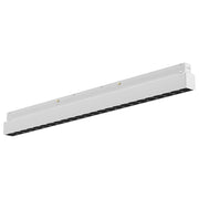 Modulo LED Lineare 24W 3000K 2012lm 48V Dimmerabile per Binario, Alluminio Bianco Opaco, Fascio 38° - GEA Luce