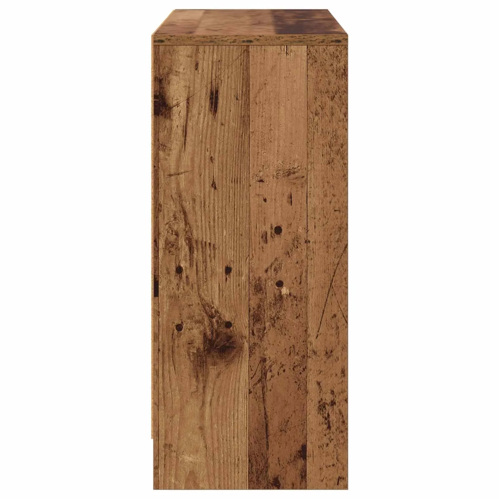Credenza con cassetto Legno vecchio 88,5 x 27,5 x 63,5 cm 8000514